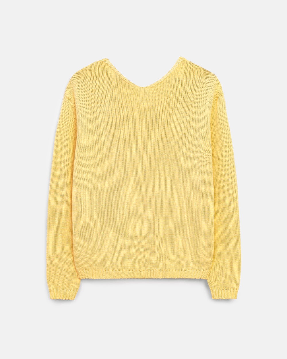 Strickpullover in Lemon
