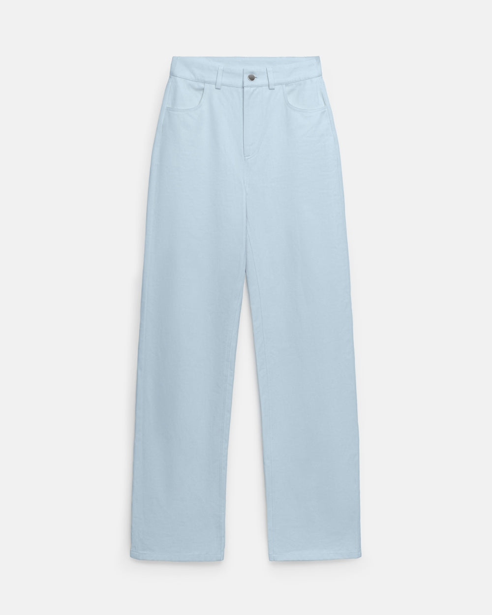 Himmelblaue Baumwollhose 