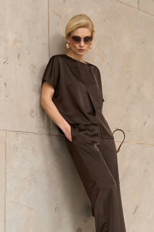 Asymmetrische Bluse