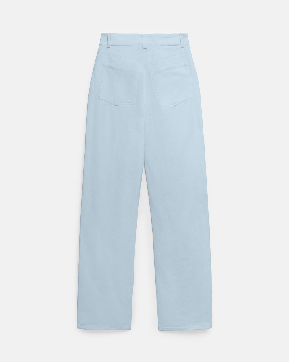 Himmelblaue Baumwollhose 