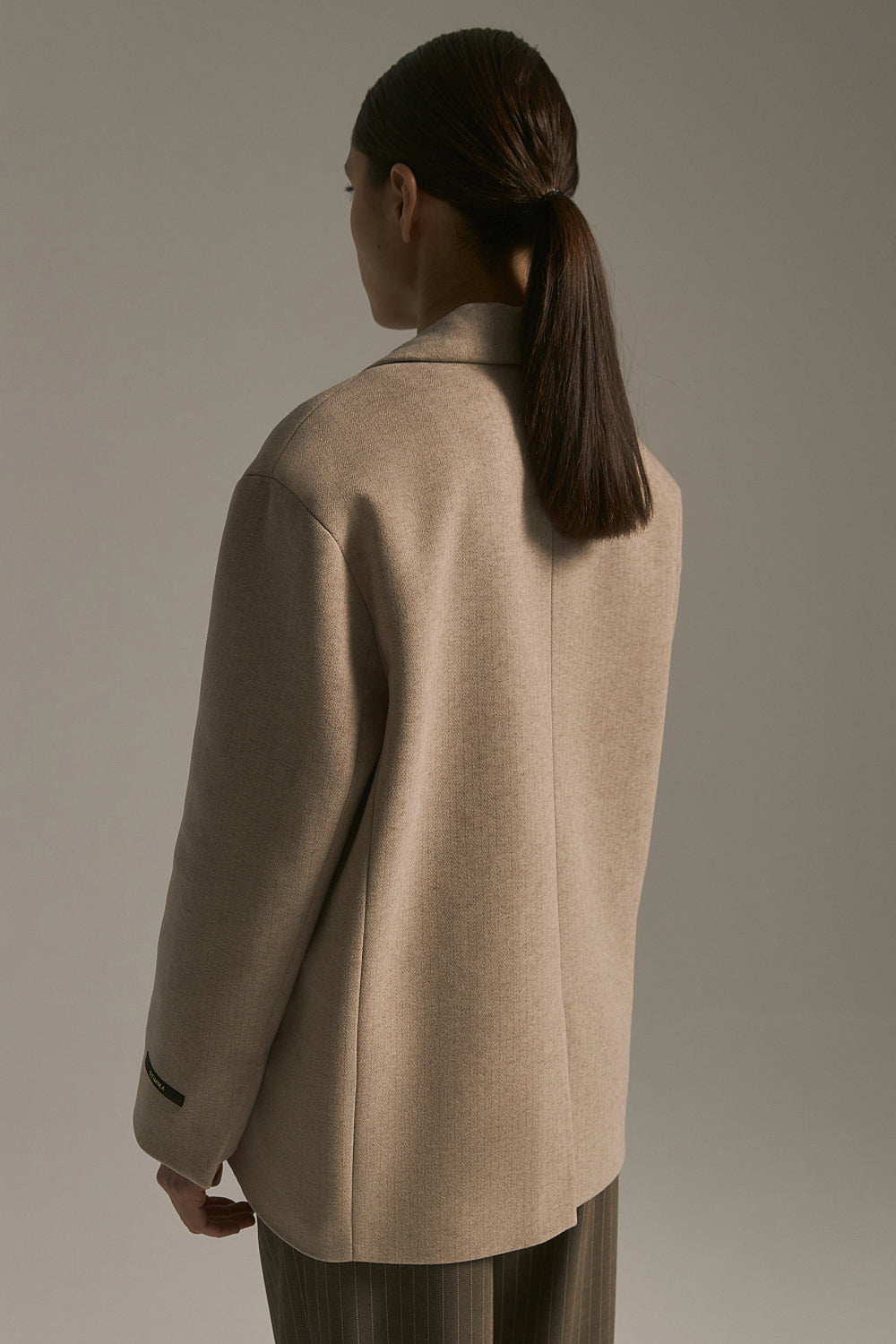 Women’s Blazer in Grey-Beige