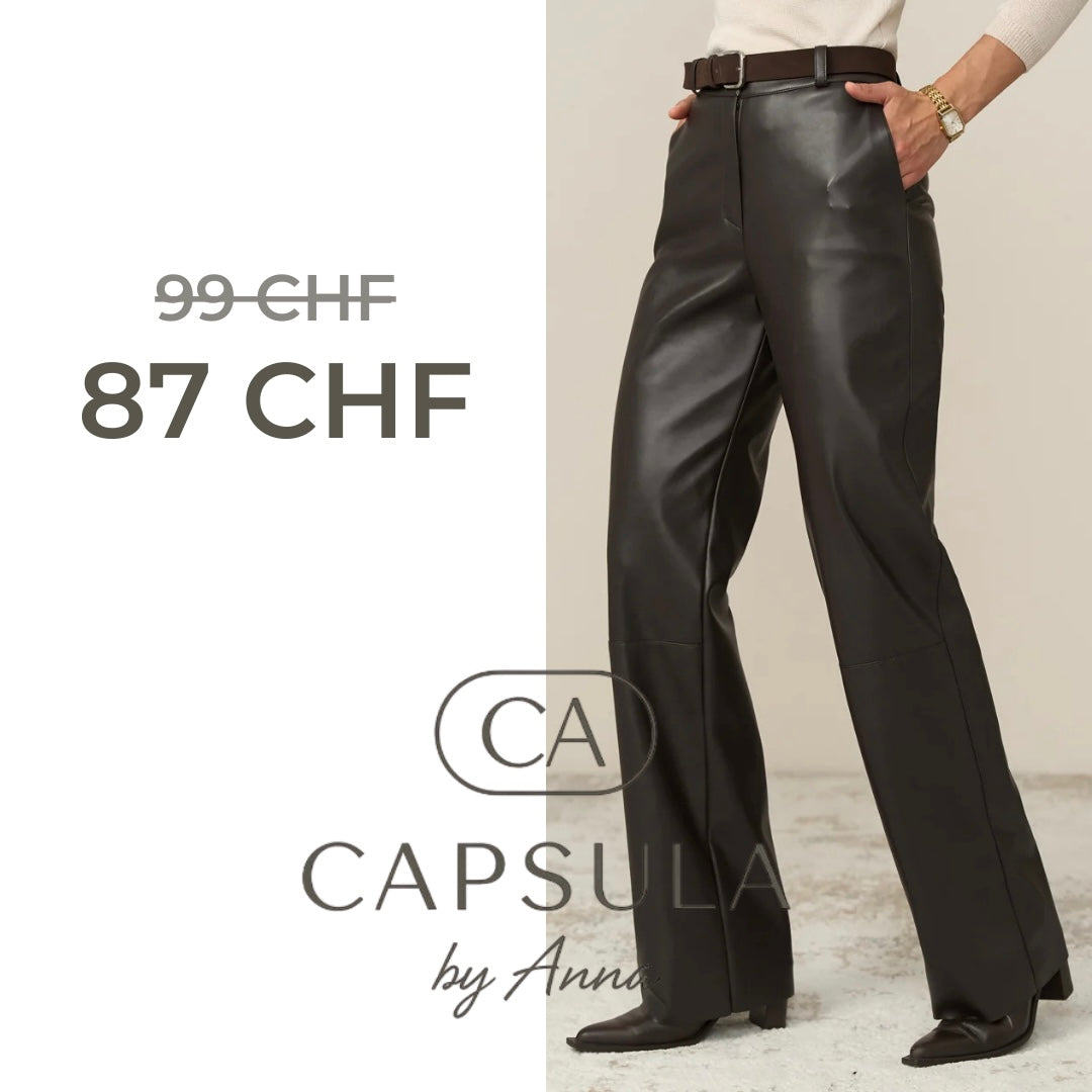 Elegante Hose aus Ecoleder 
